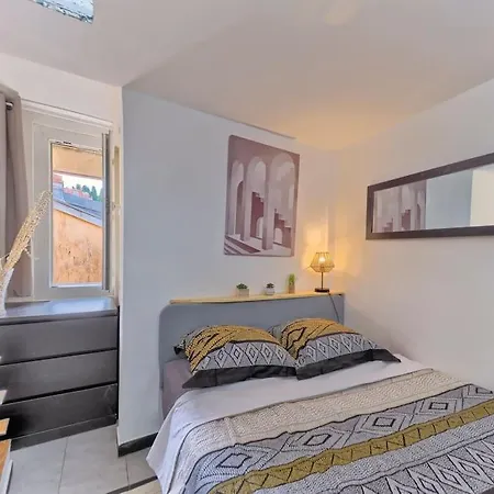 Coeur De Avec Vue Sur Parc ! شقة نيس